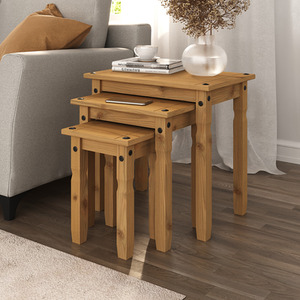 Corona Nest of Tables Set of 3 Tables