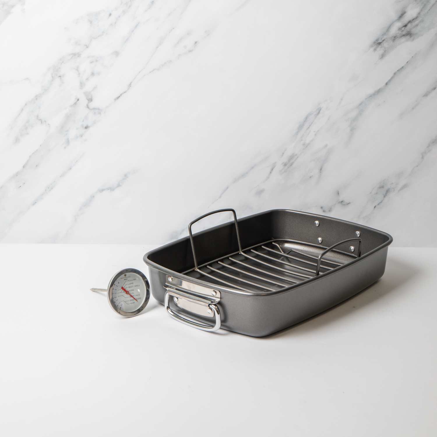 Image of 2pc Non-Stick Roasting Set Roasting Tin&hellip;