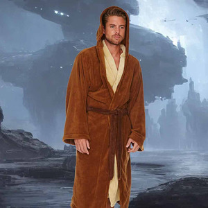 Brown Star Wars Jedi Bathrobe shot 6906216
