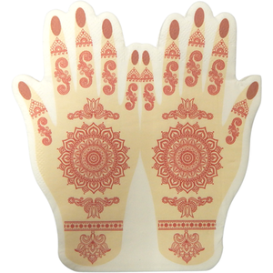 Henna Mehndi Hands Napkins