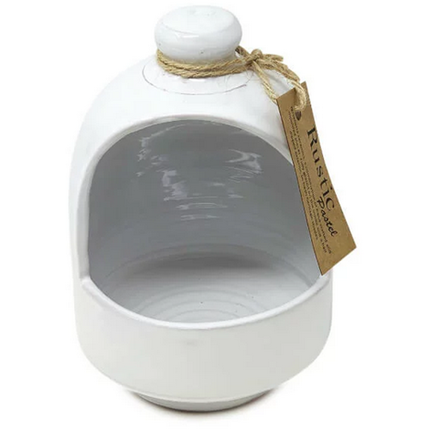 Image of Rustic Pastel Fully Dipped Ceramic Salt&hellip;