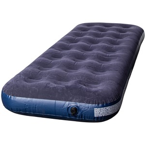 Single Soft Flock Covered Airbed
