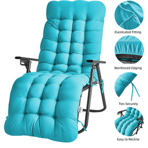 Extra Thick Soft Fill Full Length Chair Cushions