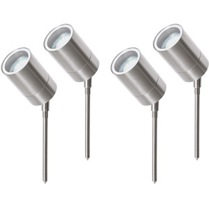 4 Pack of Kenn Outdoor IP44 Spike Lights