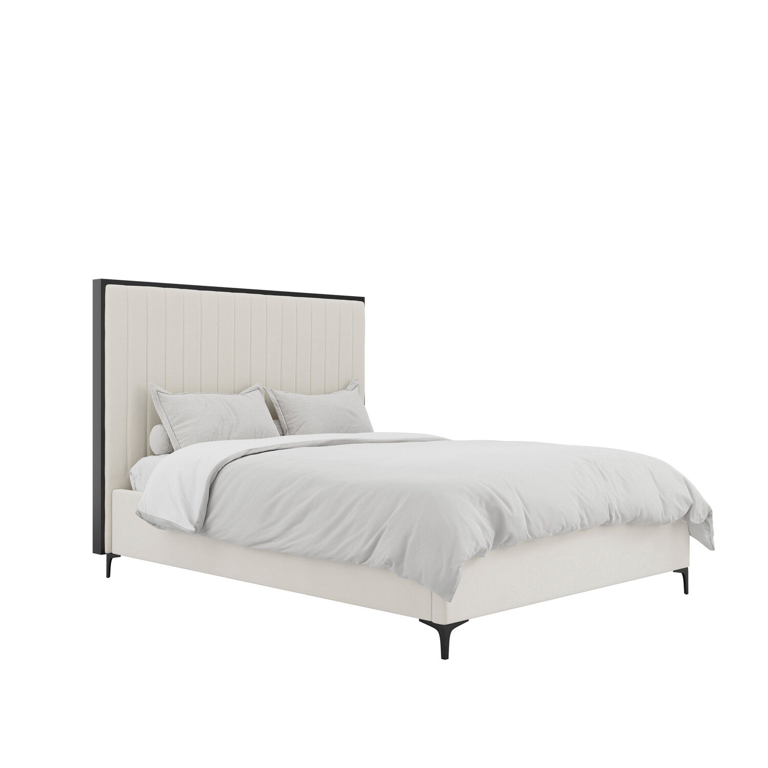 Berkeley Bed - Cream Double