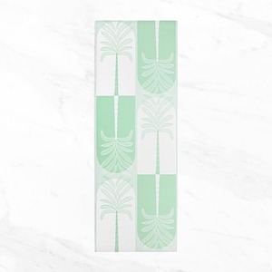Sage palm Myga Pattern Yoga Mat shot 9540237