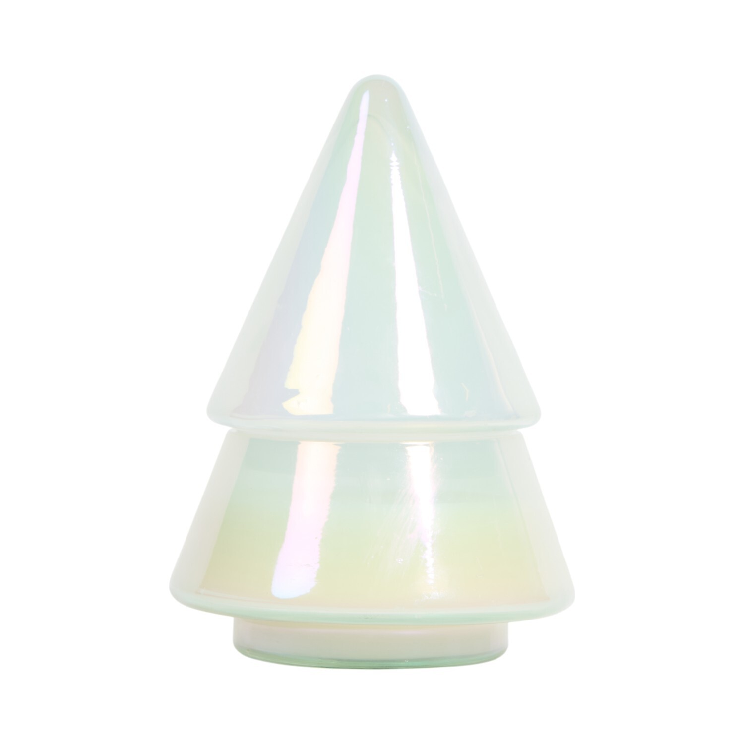 Assorted Glass Tree Candle