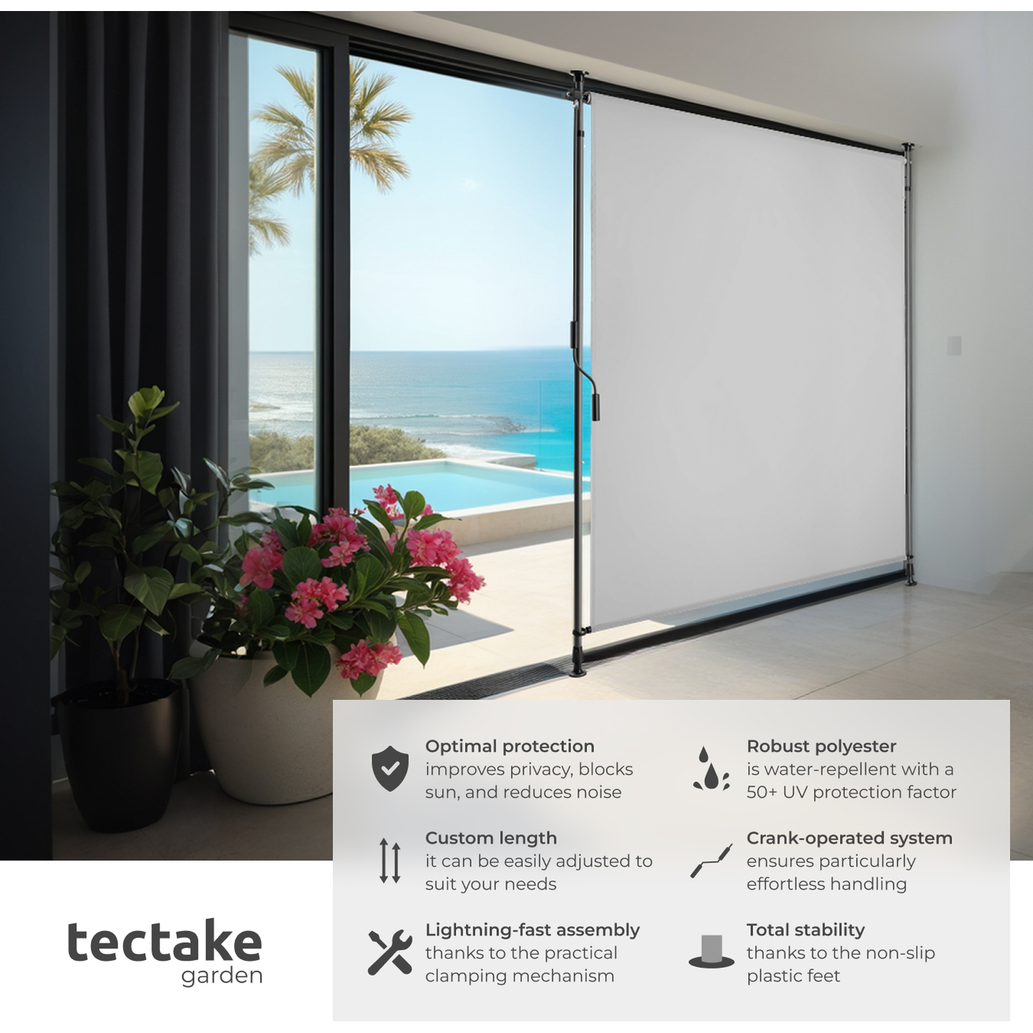 Image of Clamp Awning Taija with Hand Crank&hellip;