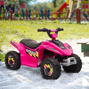 HOMCOM 6V Kids Electric Ride on Car ATV Toy Quad Bike