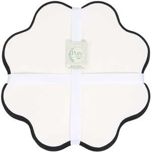 Pack of 4 Scalloped Placemats