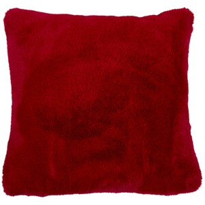 Rabbit Faux Fur Plain Cushion
