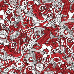 Dream Team Wallpaper in Red and Grey and White