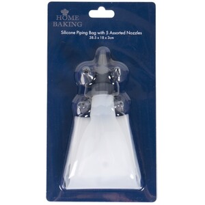 Silicone Pastry Bag with Nozzles