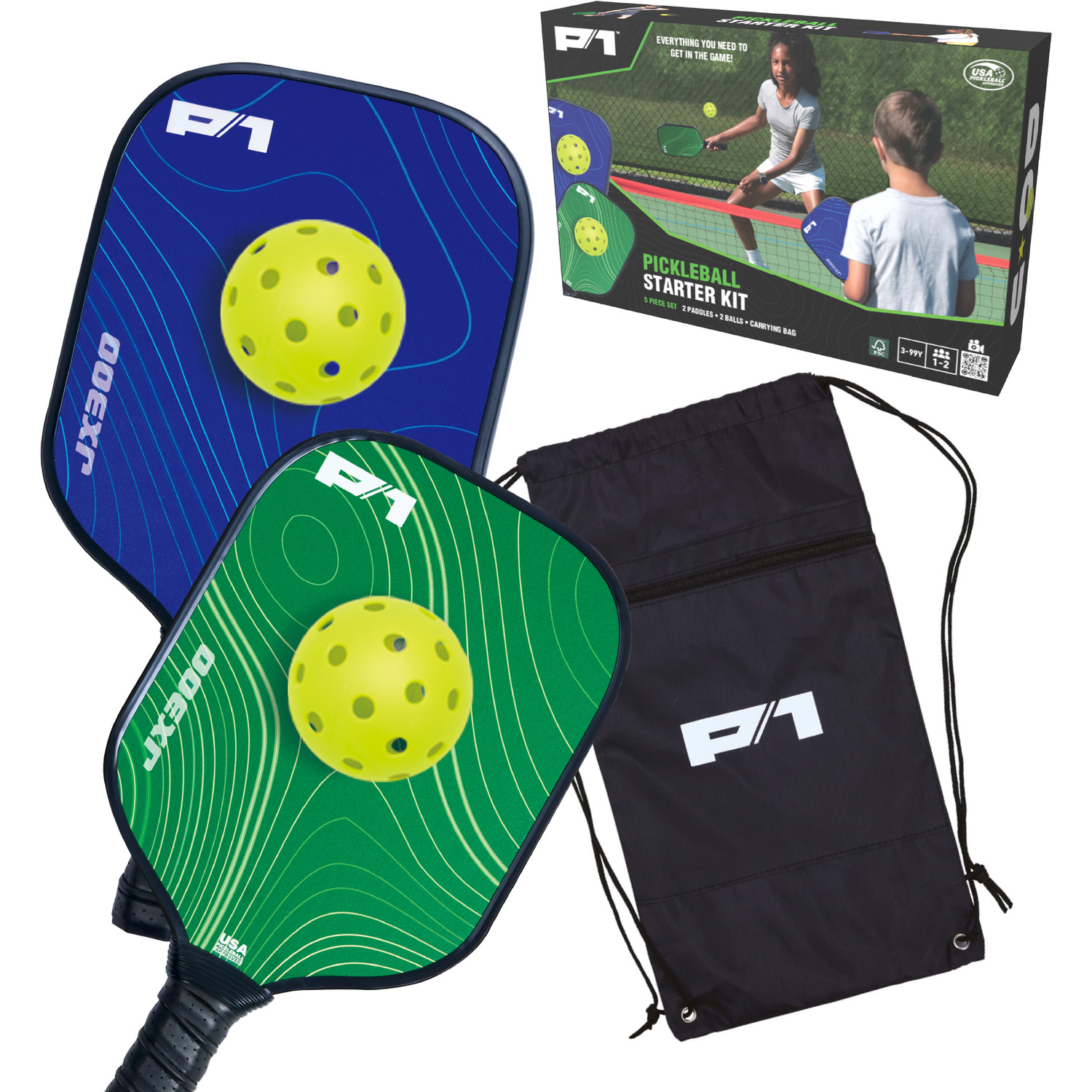 Pickleball Starter Kit - Multi