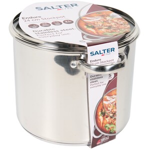 Salter 9L Stockpot with Glass Lid