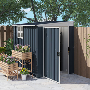 Outsunny Outdoor Garden Storage Metal  Shed
