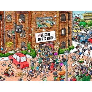 Back to School Chaos 500 Piece Jigsaw Puzzles  - Chaos no.8