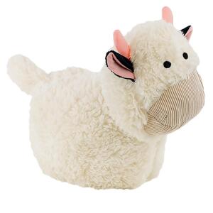 Cute Fluffy Cow Heavy Decorative Door Stopper  Cuddly Toy