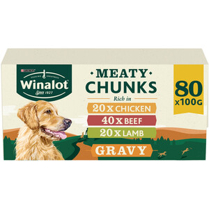 Winalot Meaty Chunks In Gravy Wet Dog Food