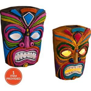 Solar Tiki Wall Decor