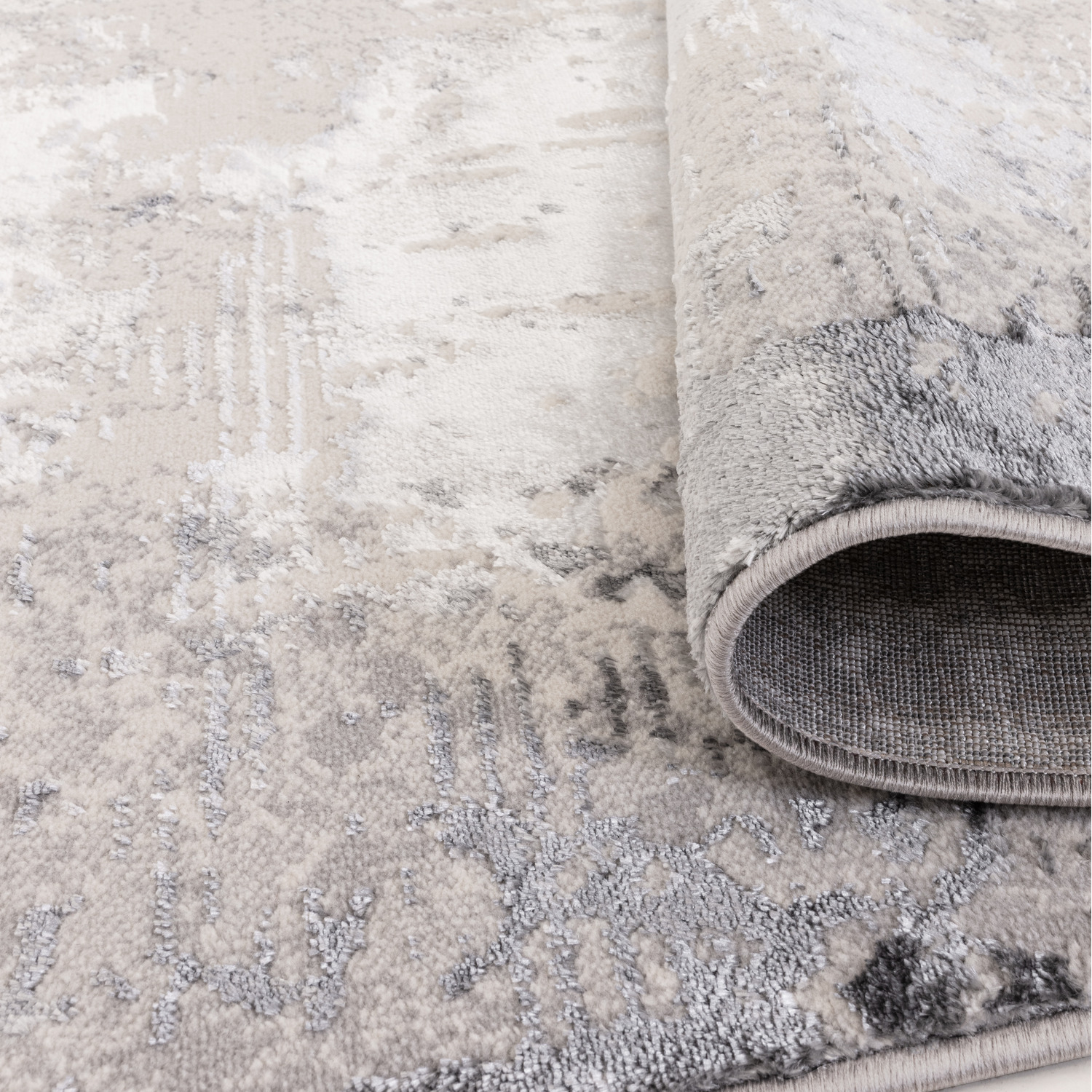 Smart Ritz Rugs Ritz Luxe Shimmer Charocal Living Area Rug