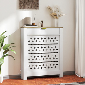 HOMCOM Radiator Cover with Flip Drawer for Living Room 820-485V00WT