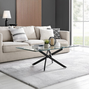 Leonardo Black Leg Coffee Table