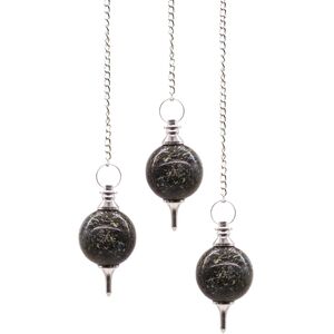 Labradorite Sphere Pendulums for Dowsing