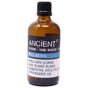 Relaxing Wellbeing Massage Oil with May Chang Ylang Ylang