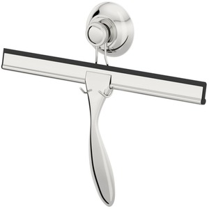 Shower Screen Squeegee Easy-To-Use Handle Reduces Limescale Chrome