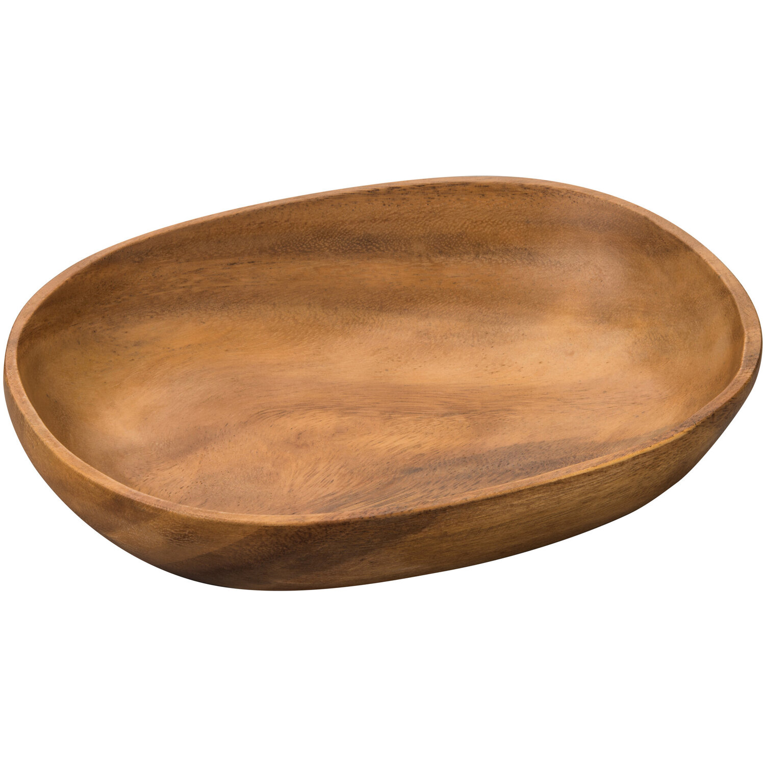 Kora Acacia Wood Oval Serving Dish - Natural