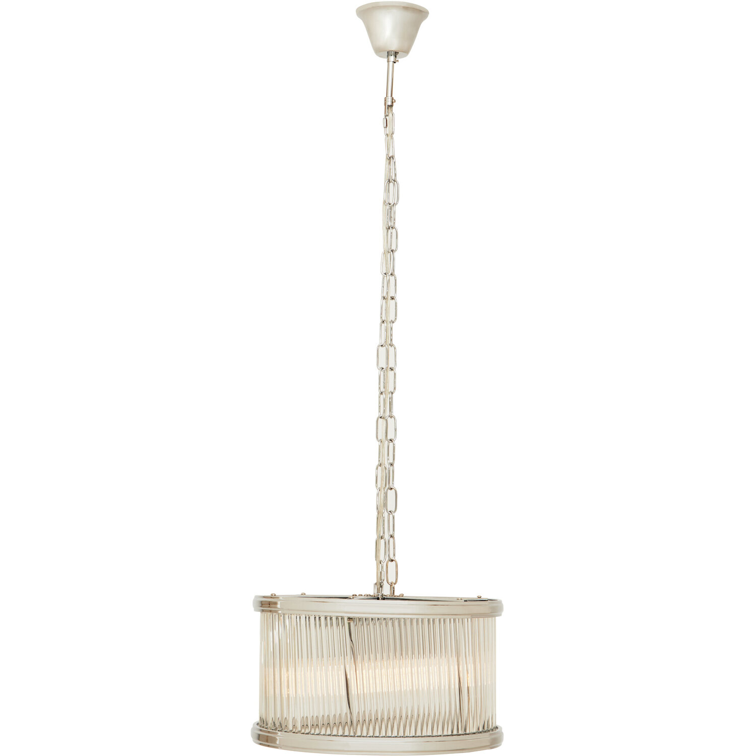 Kensington Townhouse 5 Bulb Pendant Light - Silver