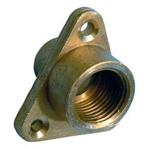 Prima Plus Solder Ring Wallplate Straight 15mm x 1/2