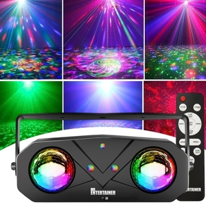Moonwave 6-in-1 LED and Laser Party Light