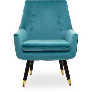 Sara Green Velvet Armchair