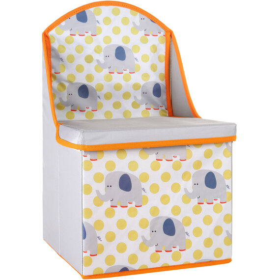 Childrens Elephant Design Kids Storage Seat