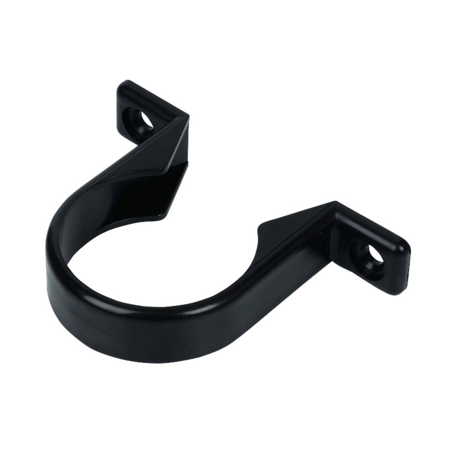 Floplast Abs Solvent Weld Pipeclip 50Mm Black Ws36b (Pack Of 10) - Grey - Image 7