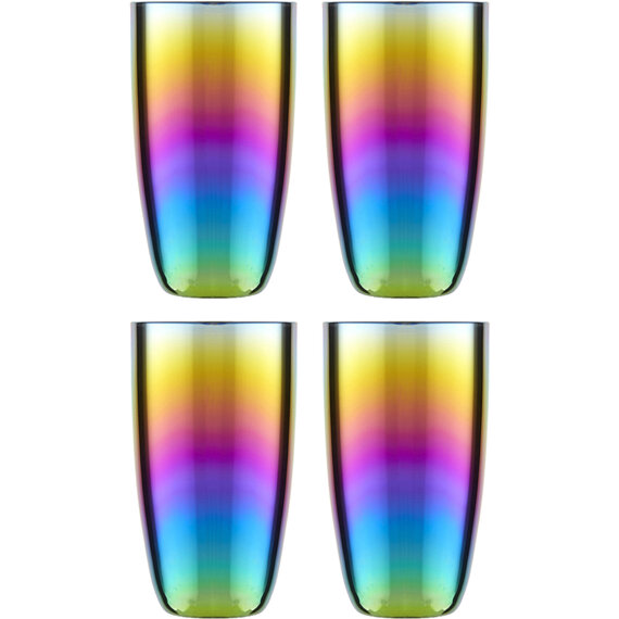 Aurora Set of 4 Hi Ball Glasses