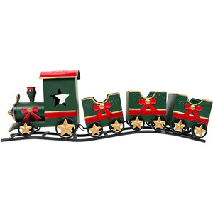 Traditional Metal Train Decoration