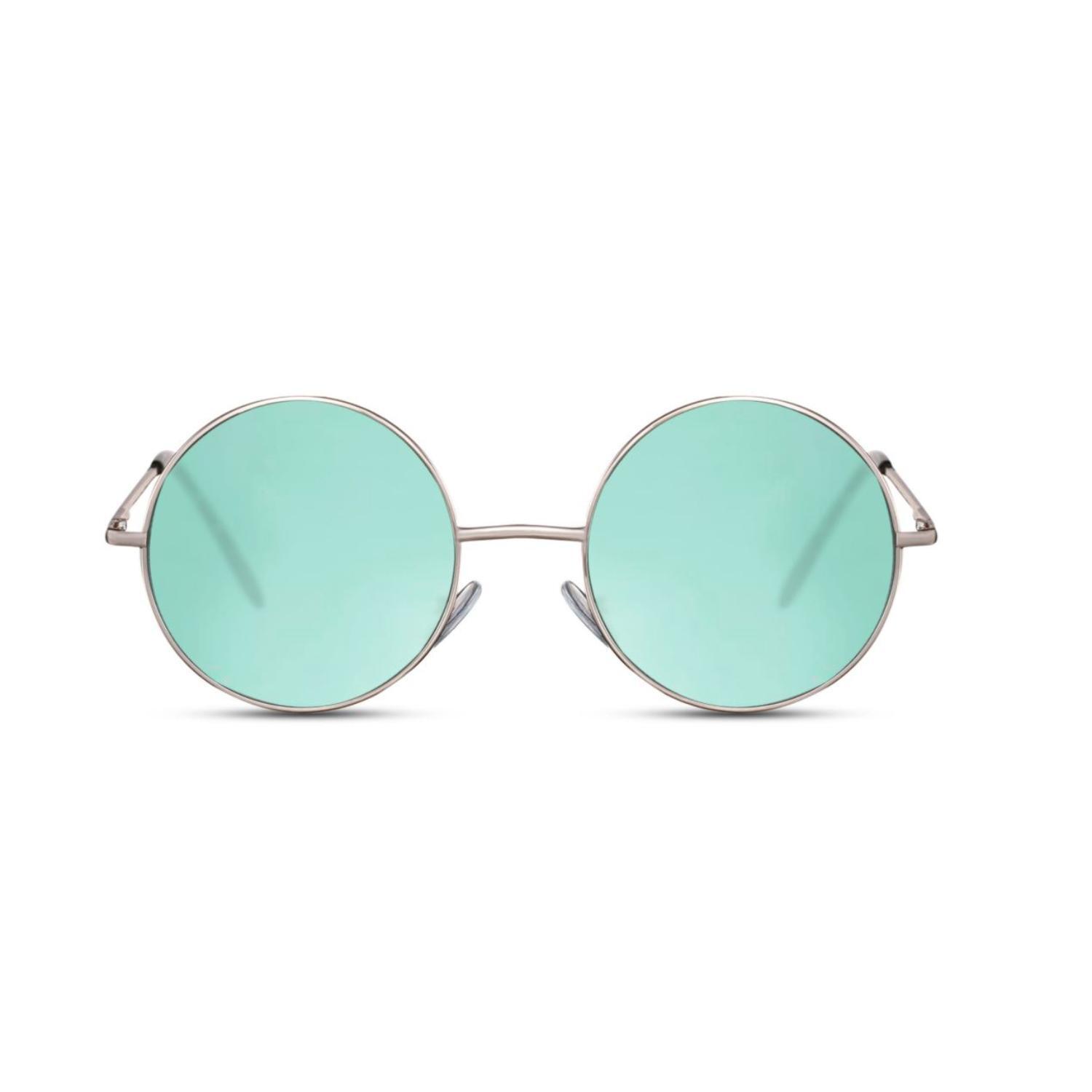 Sunglass Station Zenith Round Unisex Sunglasses - Gold