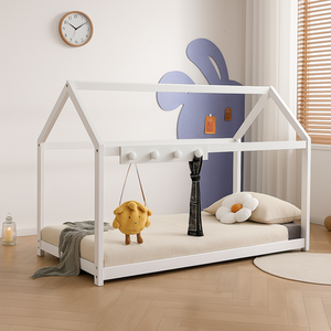 Solid Wood Cabin Bed Peg Rail Hook