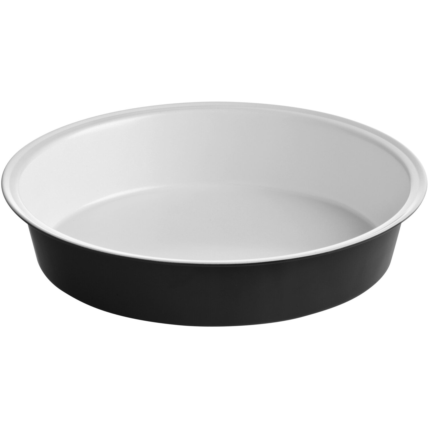 Ecocook Black Round Cake Tin - Black, White