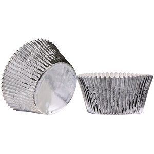 Diva Silver 40 Piece Large Cupcake Cases