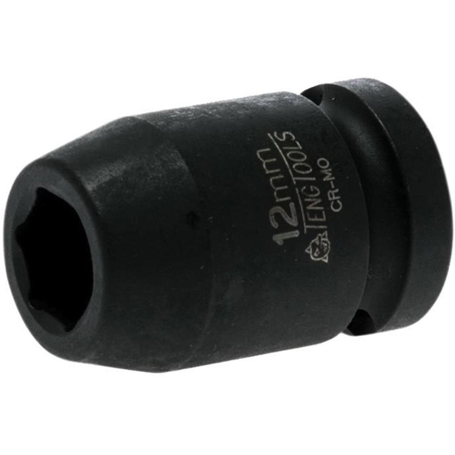 Teng Impact Socket Hexagon 6 Point 1/2In Drive 12Mm - Image 7