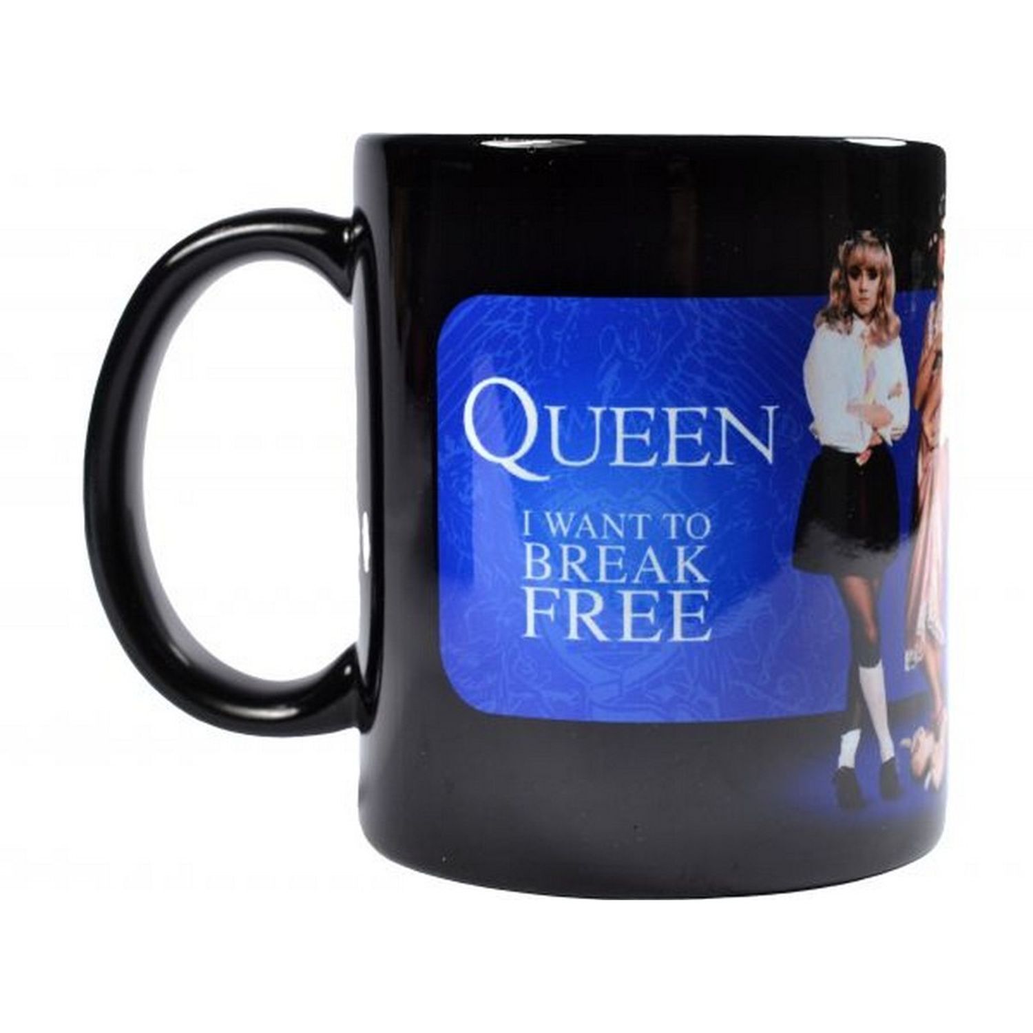 Queen I Want To Break Free Mug - Multicoloured Print