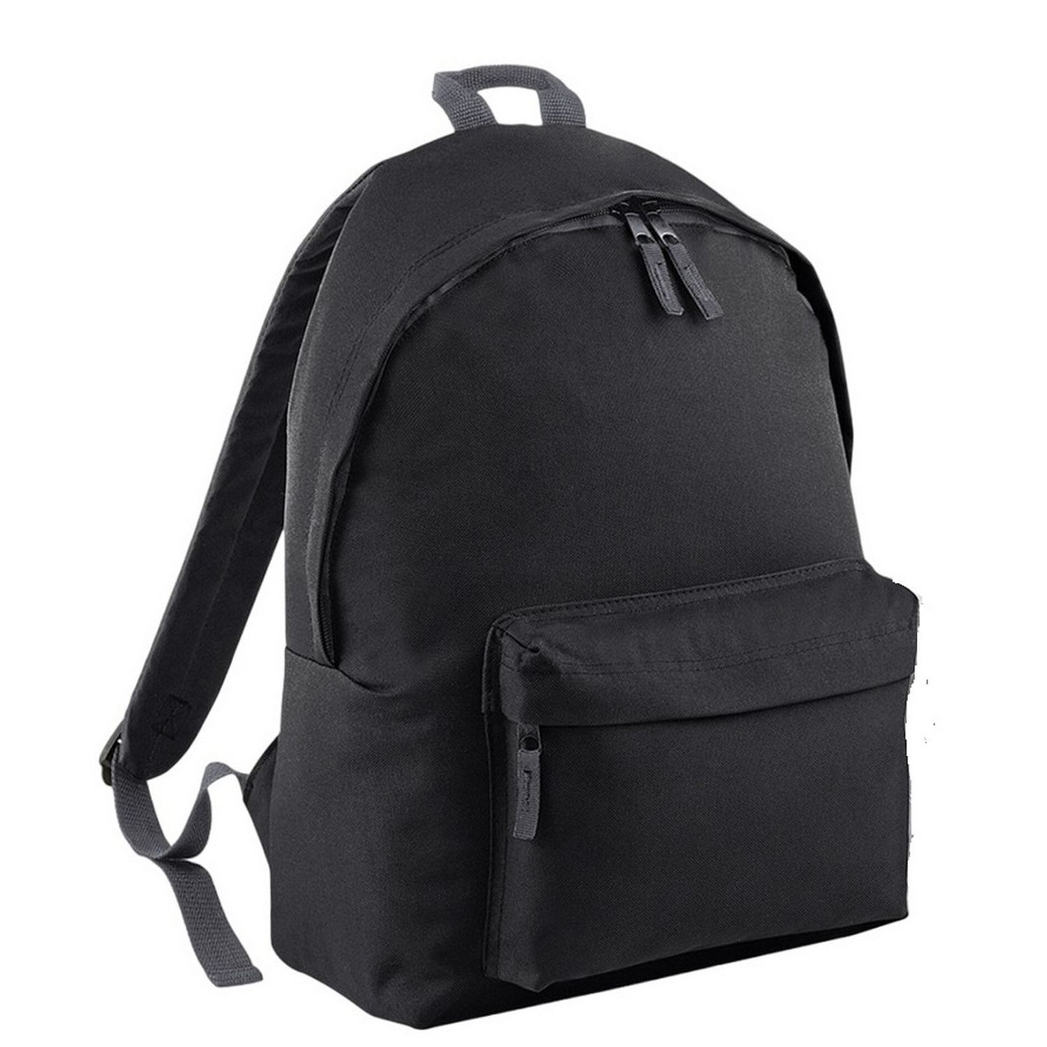 Bagbase Maxi Fashion Backpack - Black / Polyester