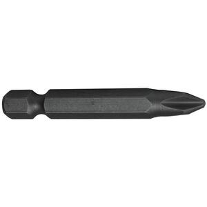 Faithfull Phillips 3 S2 Grade Steel Screwdriver Bits X 50mm Pack Of 3