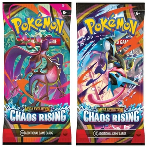 Pokémon Trading Card Game (TCG): Mega Evolution Chaos Rising Booster Pack Assortment