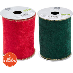 Wide Velvet Ribbon