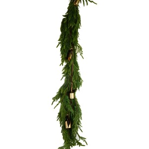 Bells and Chocolate Ribbon Garland